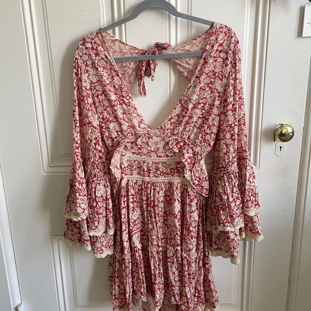 Free People Open Back Dress